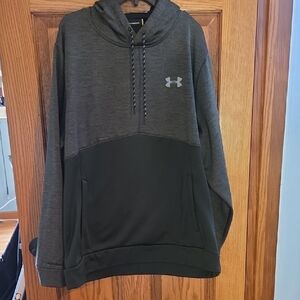 Under Armour Charcoal and Black Hoodie